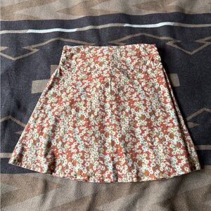 Toad & Co Chaka Skirt - Orange